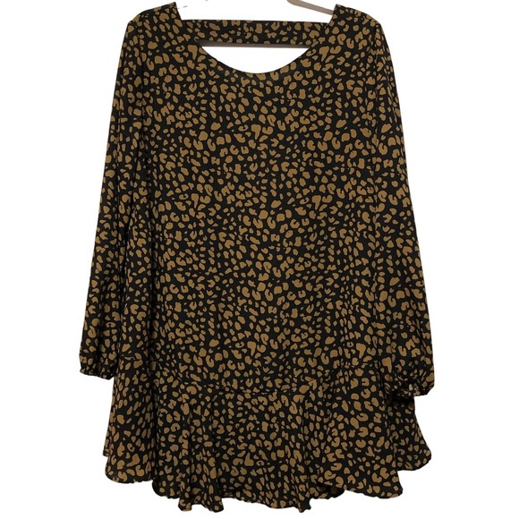 Buddy Love Leopard Print Dress Comfort Boho - Picture 3 of 13